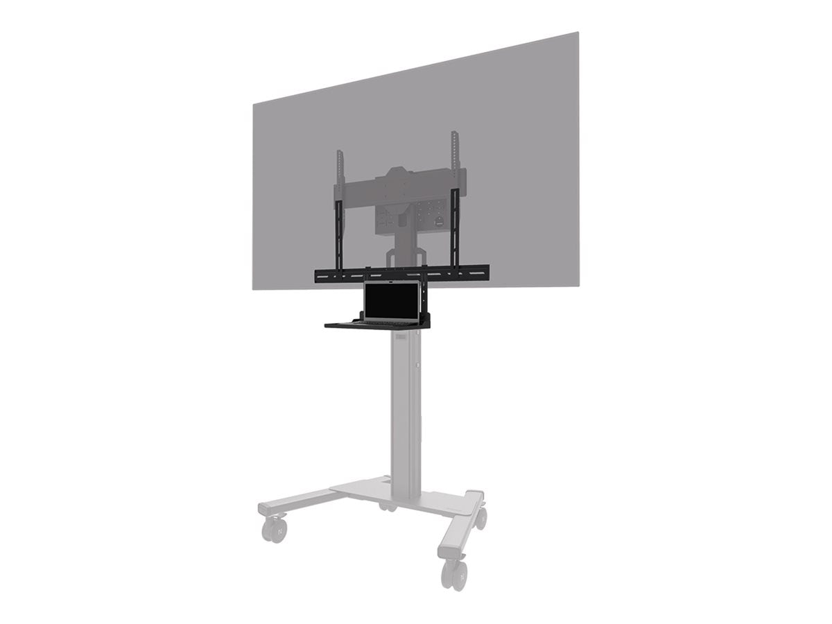 Neomounts Floor stand, AV45-500BL Laptop Shelf Kit, Height adjustment, 43-110 "