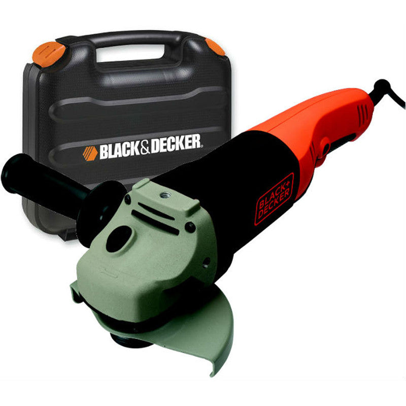 BLACK & DECKER KG1202K-QS — Brushless Angle Grinder, 1200 W, 125 mm