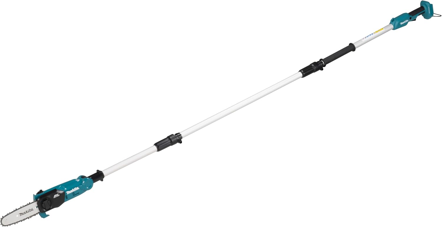 Makita DUA200Z Cordless Telescopic Pole Saw 18V LXT, 200 mm — Tool Only (no battery, no charger)