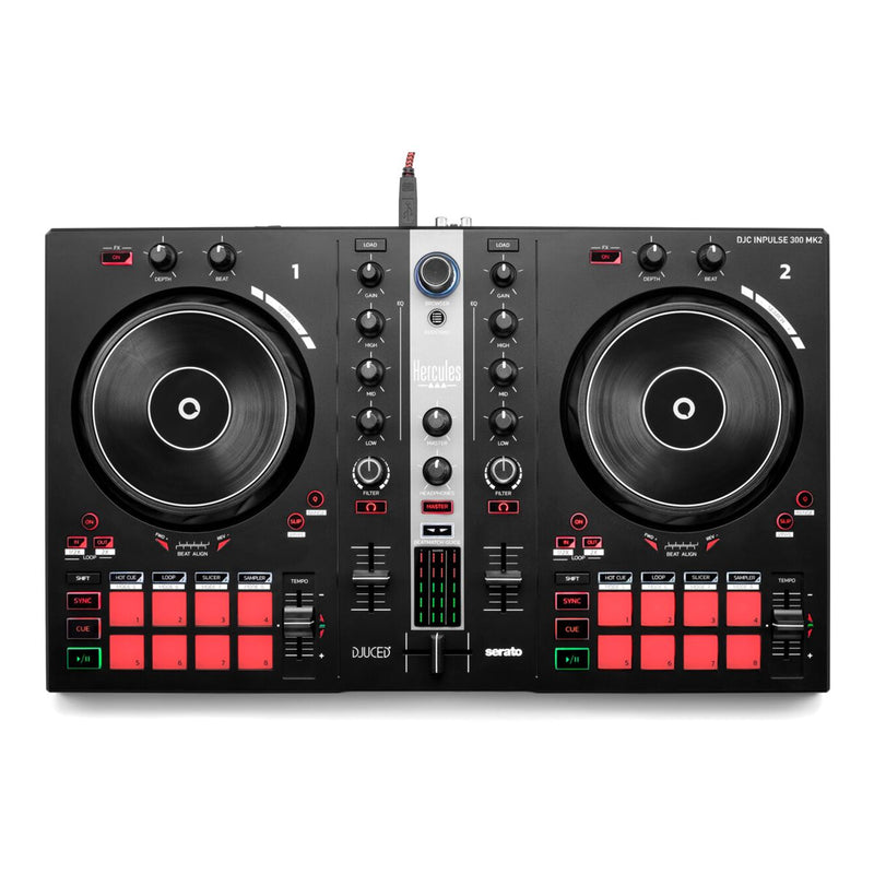 Hercules DJControl Inpulse 300 MK2, Speakers, USB connectivity
