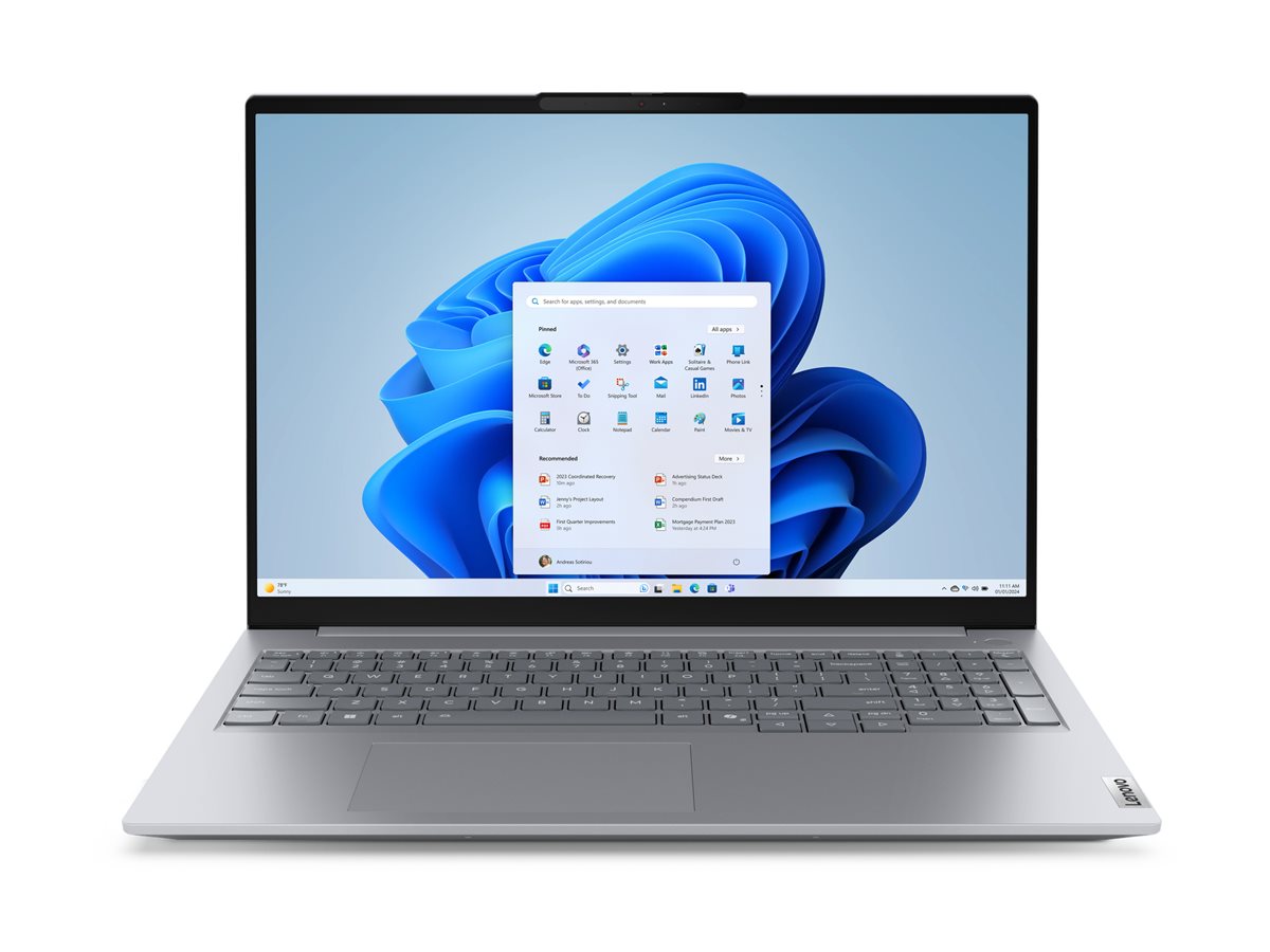 Lenovo ThinkBook 16 G8 IAL Intel, Arctic Grey, 16 ", IPS