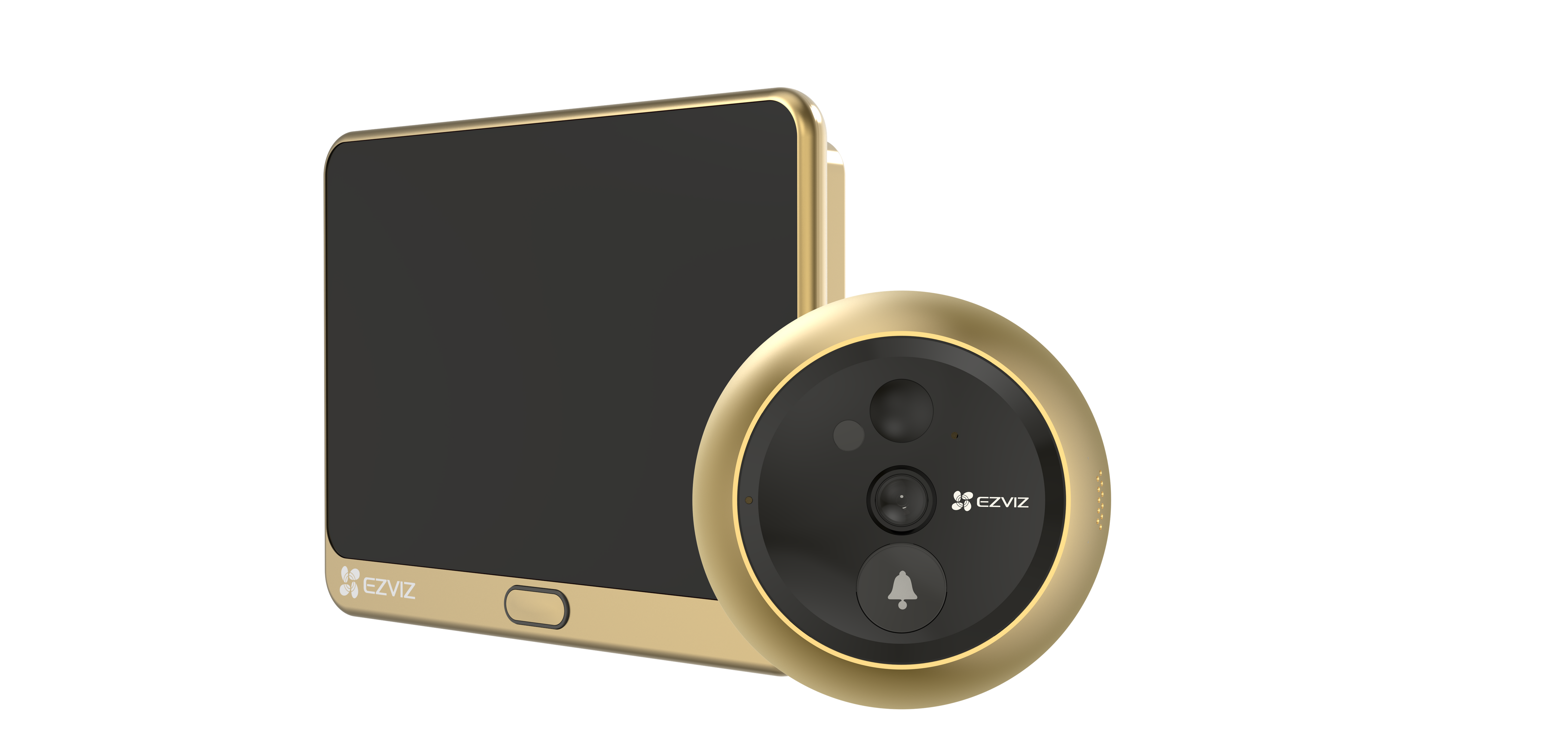 EZVIZ DP2C Smart Door Viewer & Video Doorbell, Wi-Fi, 2MP