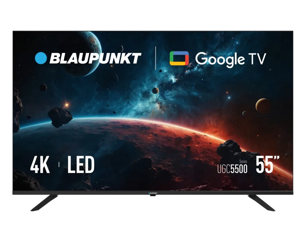 Blaupunkt 55UGC5500S — 4K TV, Smart TV, Google TV, UHD