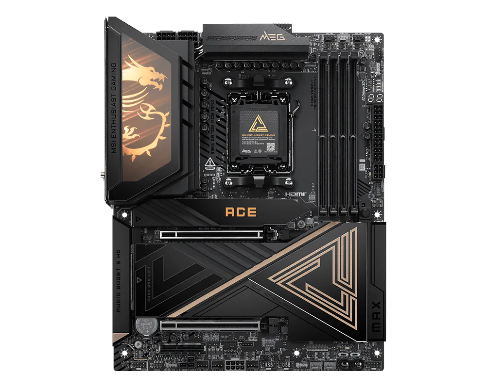 MSI MEG X870E ACE MAX, Processor family AMD, Processor socket AM5, DDR5