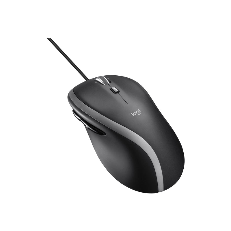 Logitech M500s — Advanced Corded Mouse, Optical Mouse, Wired, Black