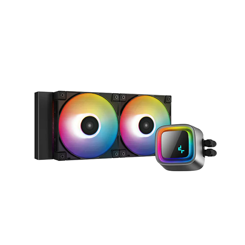 Deepcool CPU Liquid Cooler — LS520 A-RGB, Black, Intel, AMD