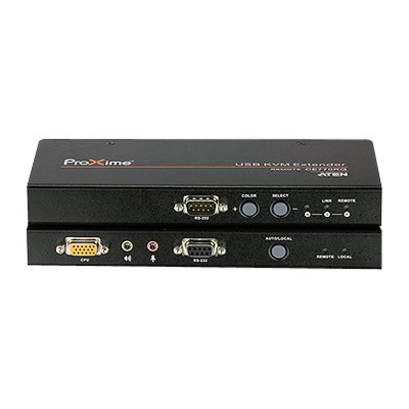 Aten CE770 USB VGA/Audio Cat 5 KVM Extender with Deskew (1280 x 1024@300m)