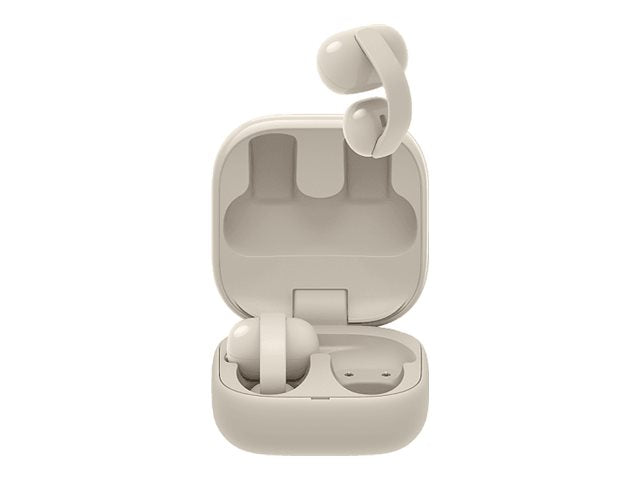Sony Earbuds LinkBuds WF-LC900 Clip, Bluetooth, Open-Ear, Greige