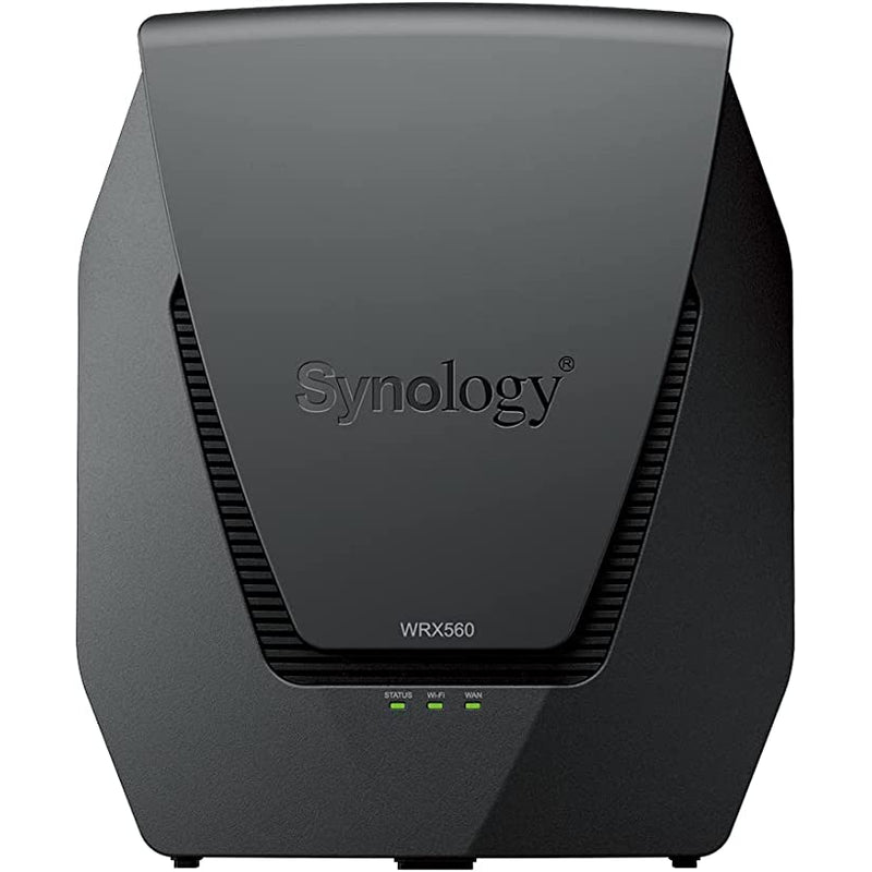 Synology WRX560 — Dual-Band Wi-Fi 6 Router, 802.11ax, 600+2400 Mbit/s, 10/100/1000 Mbit/s