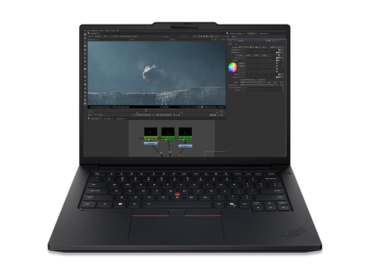 Lenovo ThinkPad P14s G7 AMD, Black, 14 ", IPS