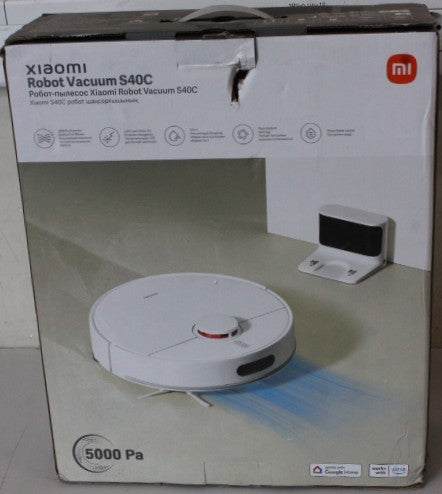 Xiaomi Robot Vacuum S40C EU, Wet&Dry, 2600 mAh, Dust capacity 0.52 L