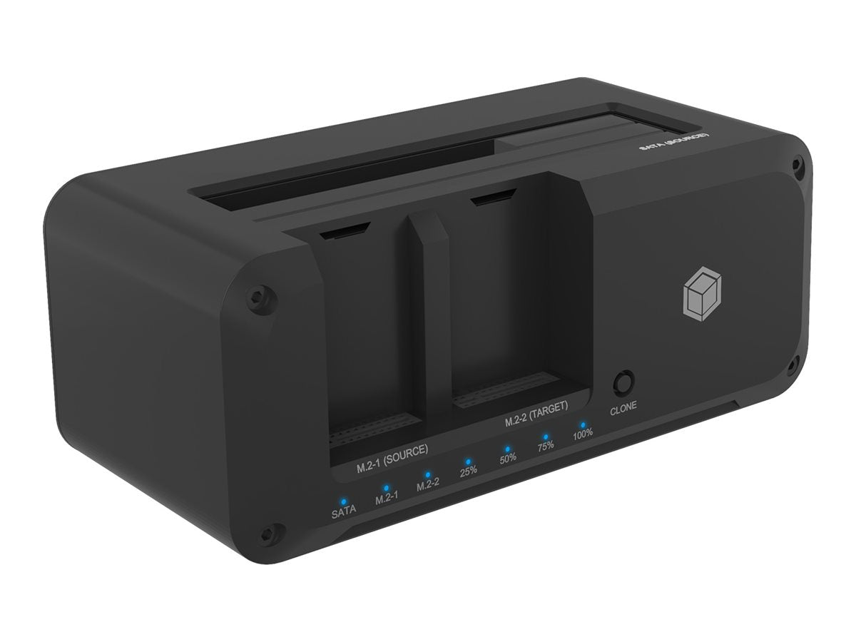 Raidsonic IB-2924MSCL-C31 — Cloning Station for SATA & M.2 HDDs/SSDs
