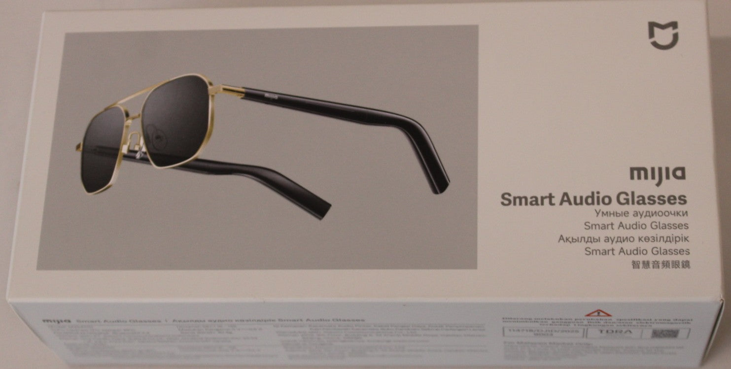 Xiaomi Mijia Pilot-Style — Smart Audio Glasses, SALE OUT. Smart Audio Glasses, Bluetooth, Open-Ear