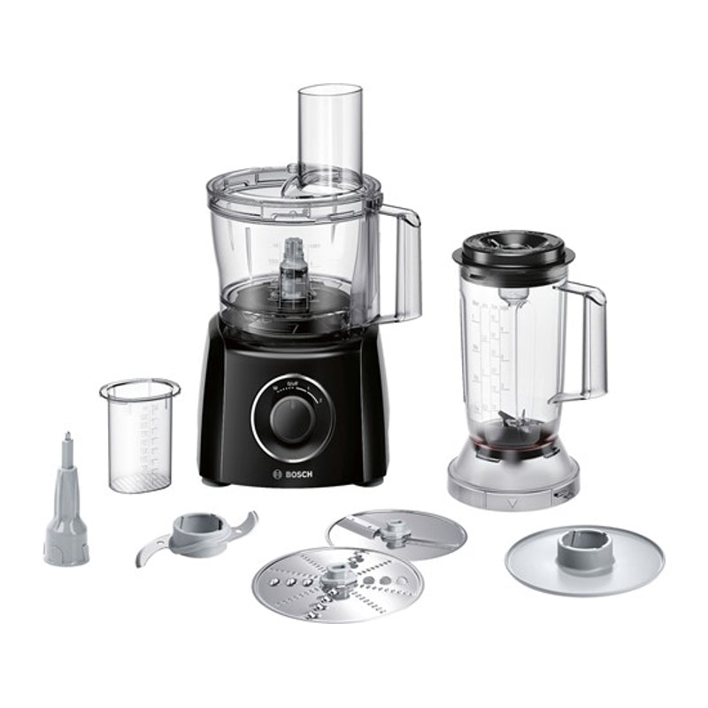 Bosch MCM3201B — Food processor, 800 W, Number of speeds 2, Bowl capacity 2,3 L