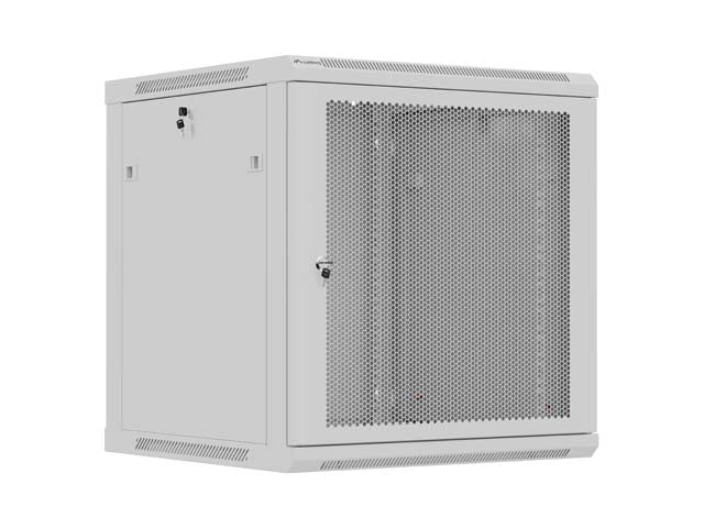 Lanberg WF01-6612-23S — Wall mounted installation cabinet 19" 12U 600X600, Grey