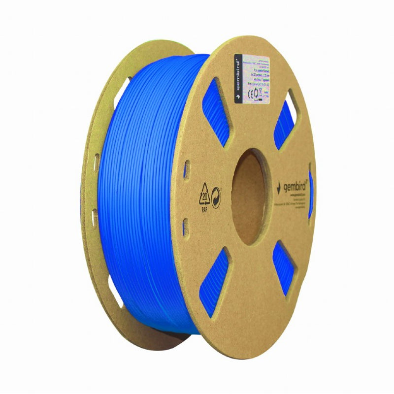 Gembird Filament 3DP-PLA1.75-01-B, 1.75 mm, 1 kg, Blue