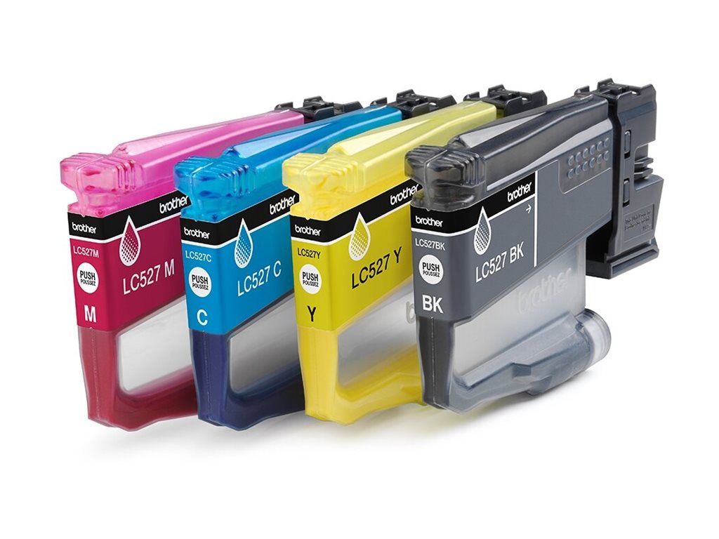 Brother LC527VAL Value Pack, Brother Ink cartridge, Black, yellow, cyan, magenta