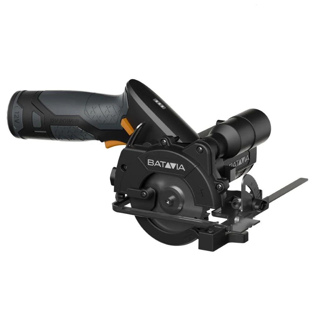 Batavia B.V. 12V Cordless Circular Saw 85 mm - Fixxpack 2.0 Set (incl. 2.0Ah battery & USB-C charging cable)