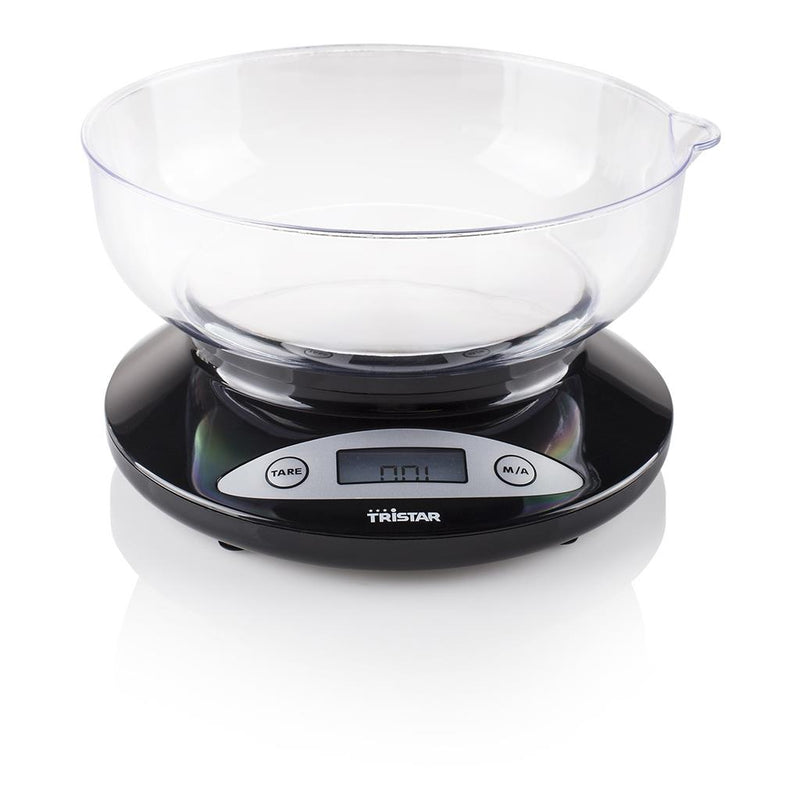 Tristar KW-2430 — Kitchen scale, Maximum weight (capacity) 2 kg, Graduation 1 g, Display type LCD