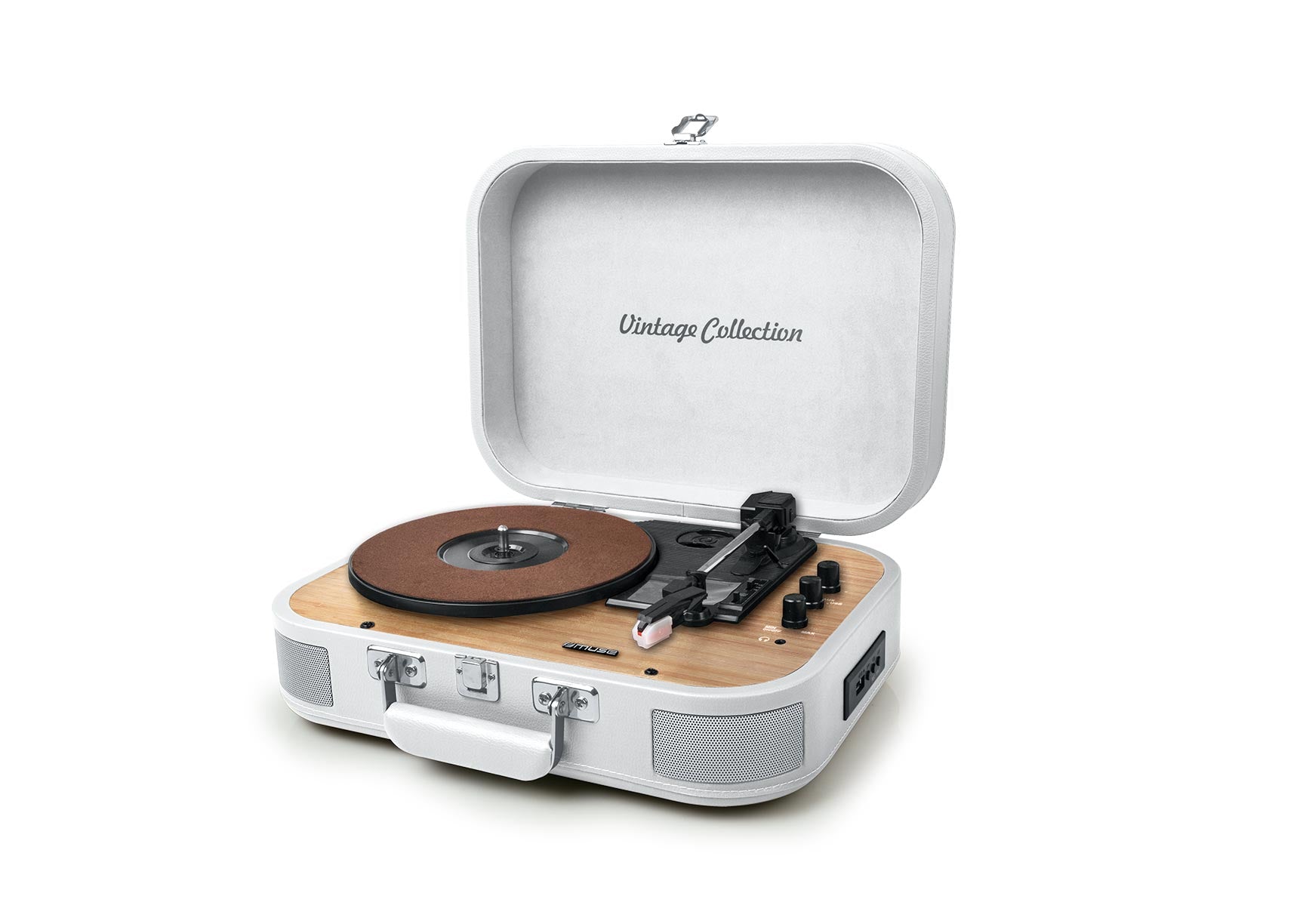 Muse MT-201WW — Turntable Stereo System, USB port, AUX in