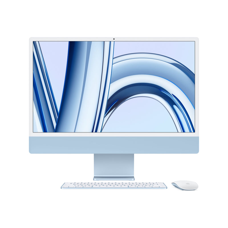 Apple iMac 24” 4.5K Retina, Apple M4 8C CPU, 8C GPU/16GB/256GB SSD/Blue/INT
