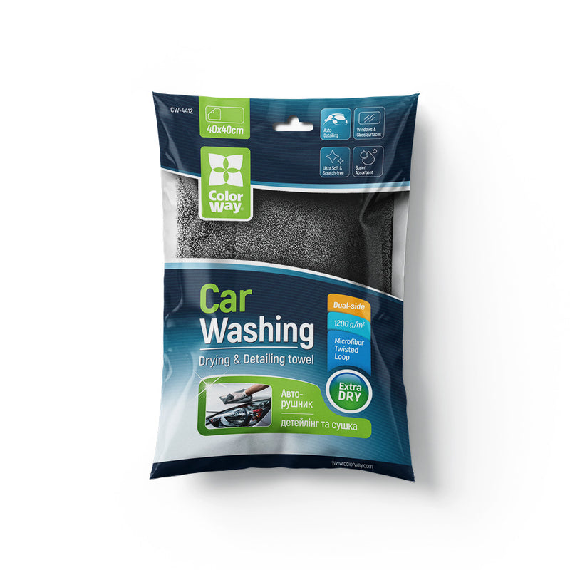 ColorWay CW-4412, Microfiber Car Universal Extra Dry