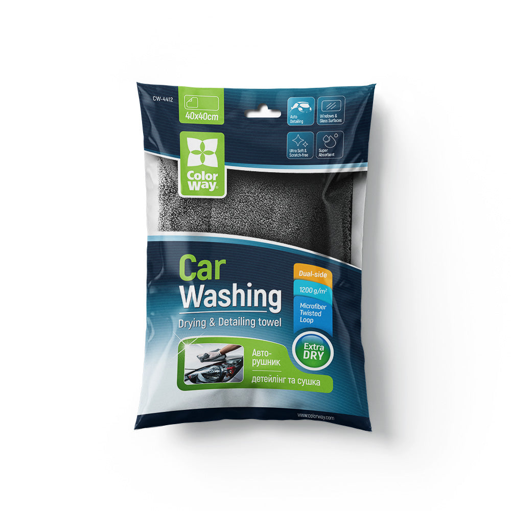ColorWay CW-4412, Microfiber Car Universal Extra Dry