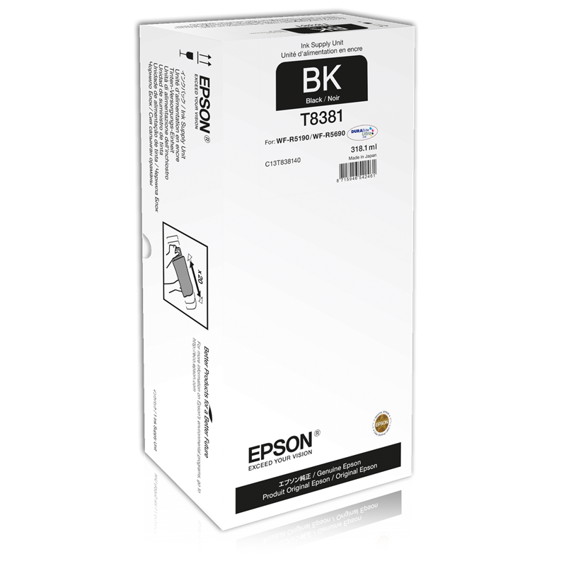 Epson WorkForce Pro WF-R5xxx series — XL Ink Supply Unit, Black