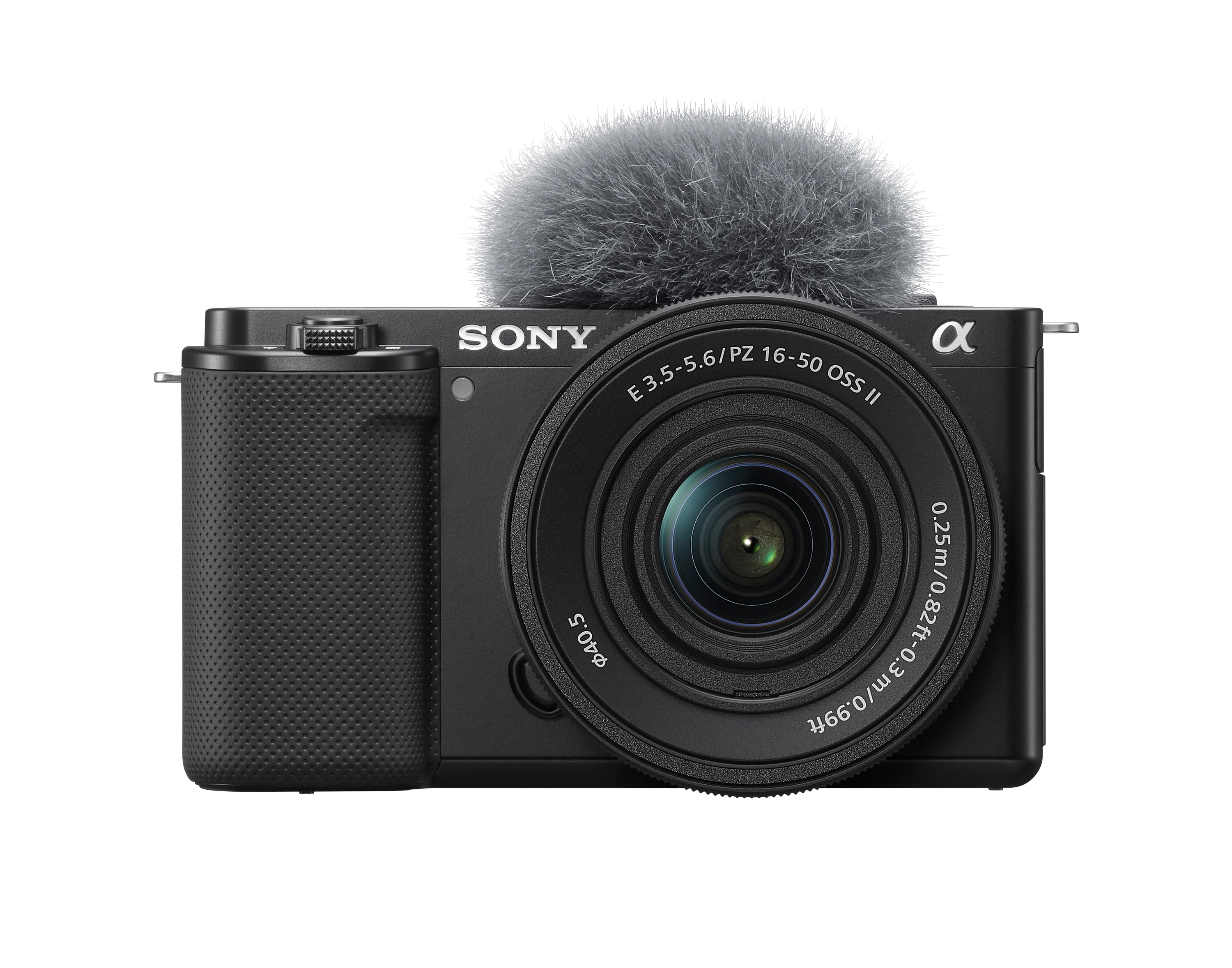 Sony Alpha ZV-E10K vlog camera with 16-50 mm f/3.5-5.6 II Power Zoom kit Lens, 24.2 MP, ISO sensitivity (max) 32000, Display diagonal 2.95 "