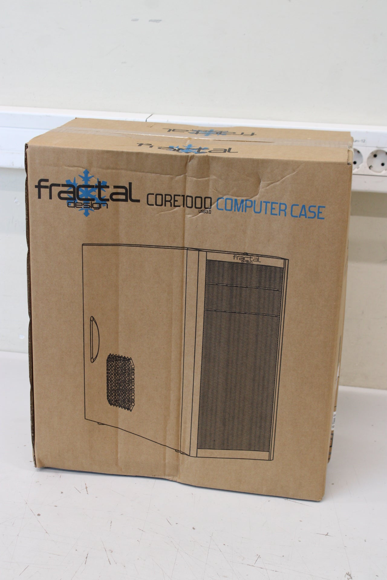 Fractal Design Core 1000 USB 3.0, Black, Micro ATX