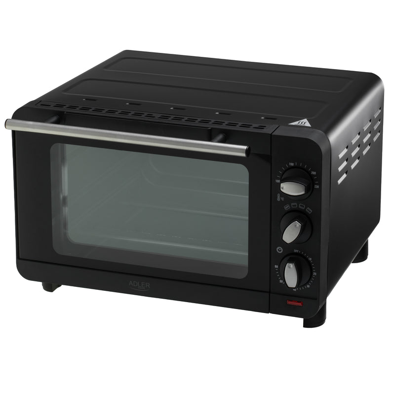 Adler AD 6029 — Electric oven, 14 L, 1200 W, Black