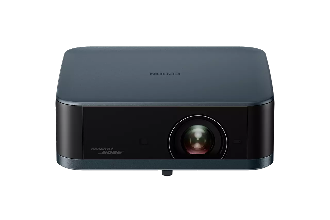 Epson Lifestudio Pop EF-62N Portable Smart Projector — 3LCD Projector, 700 ANSI lumens, Metallic Blue, Wi-Fi
