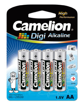 Camelion LR6-BP4DG, AA/LR6, Digi Alkaline, 4 pc(s)