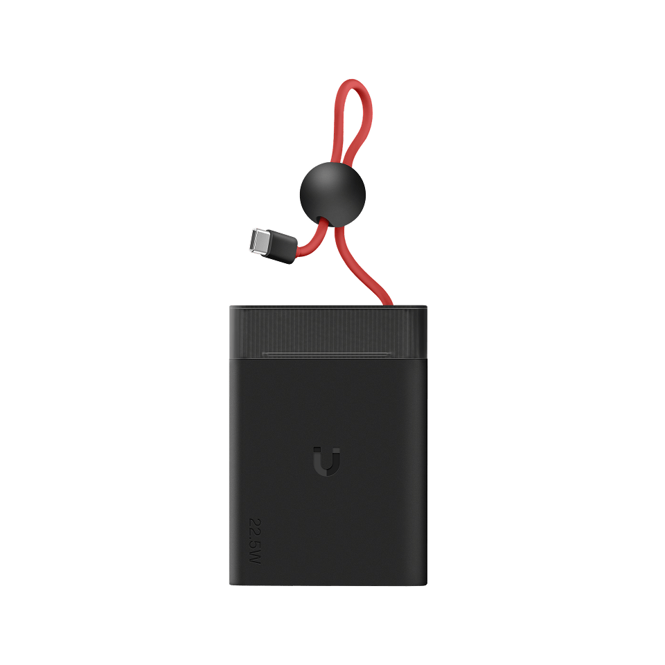 OnePlus 22.5W Magnetic Ring Power Bank, 10000 mAh, Black