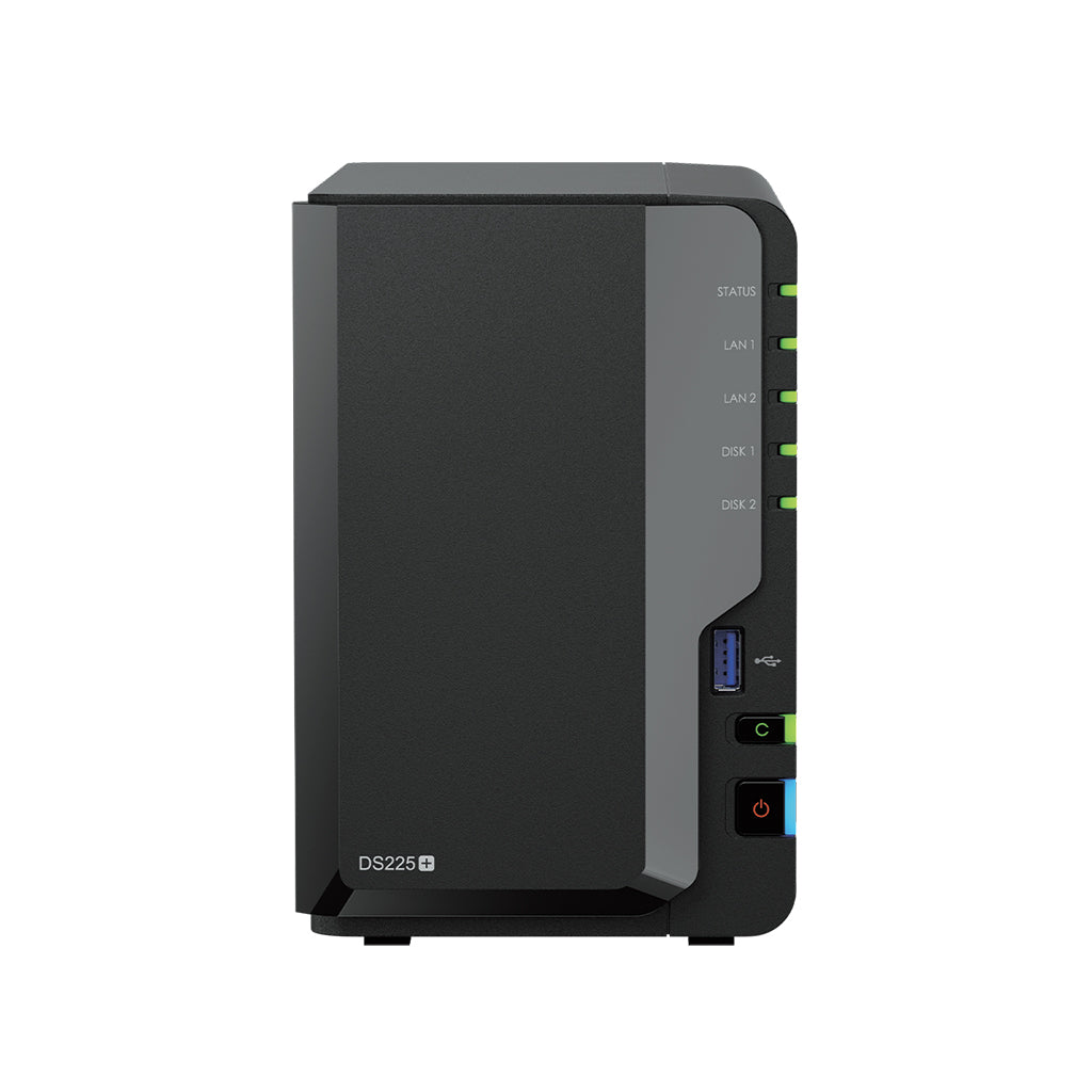 Synology DiskStation DS225+, Intel Celeron, J4125, 2 GB
