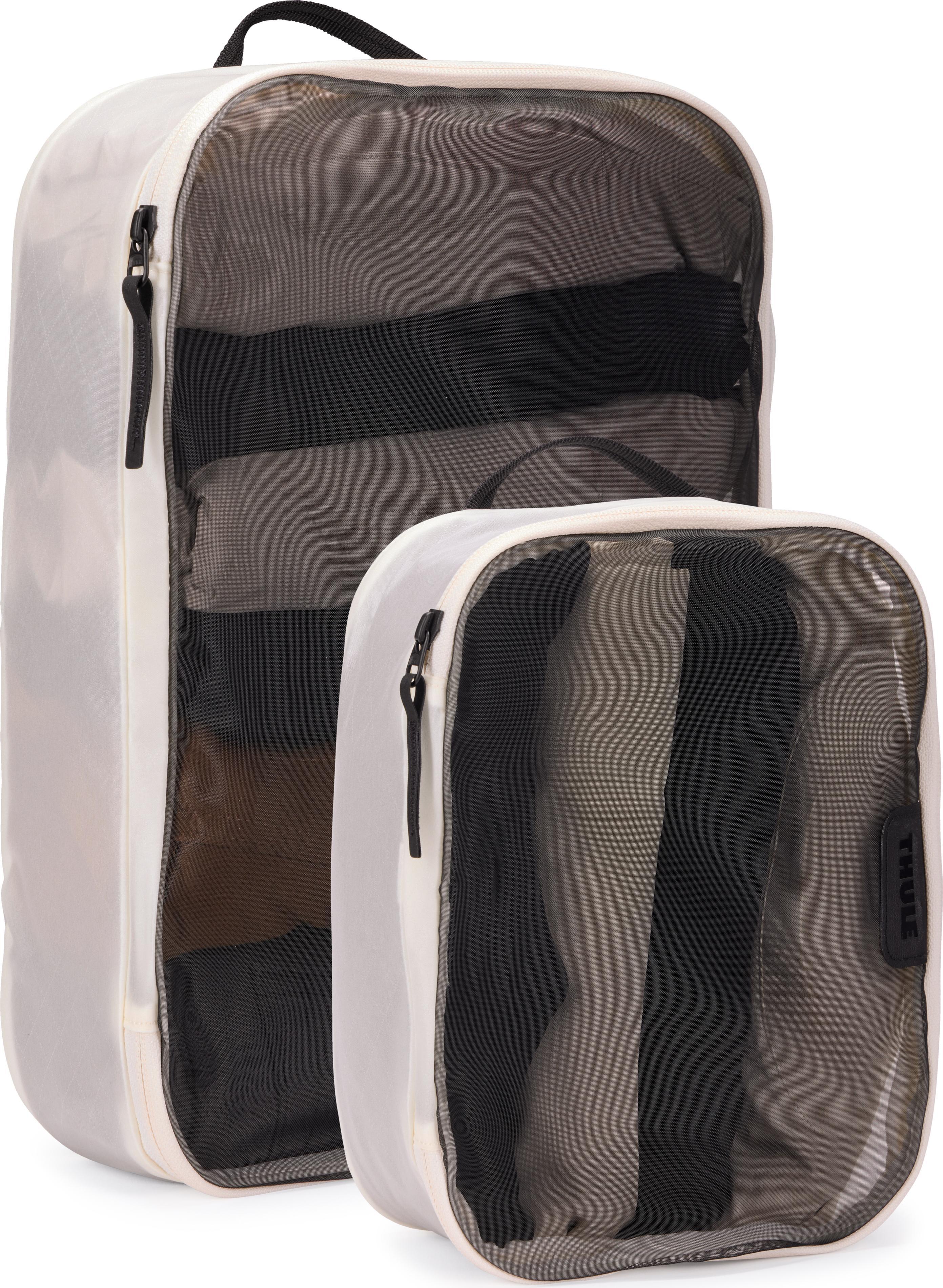 Thule Packing Cube Set, 1x Medium, 1x Small, White