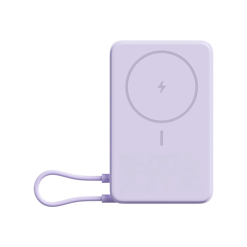Xiaomi Magnetic Power Bank 10000 with Built-in, 10000 mAh, Purple