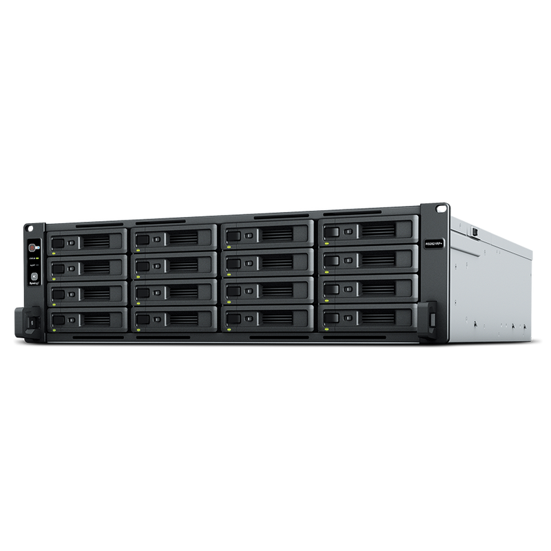 Synology RS2821RP+ — Rack NAS, Up to 16 HDD/SSD Hot-Swap, AMD Ryzen, Ryzen V1500B Quad Core