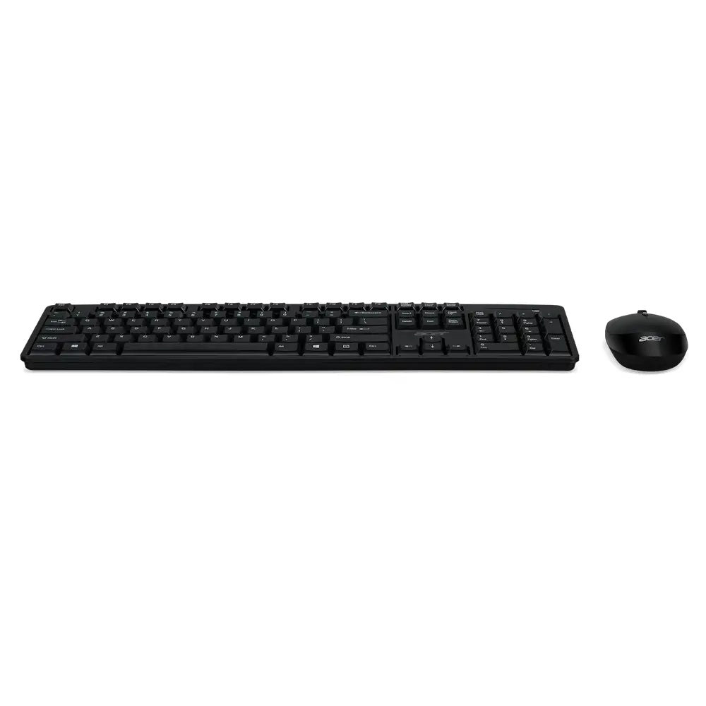 Acer Keyboard and Mouse AAK410 (Retail Pack), Keyboard and Mouse Set, Wireless, Black