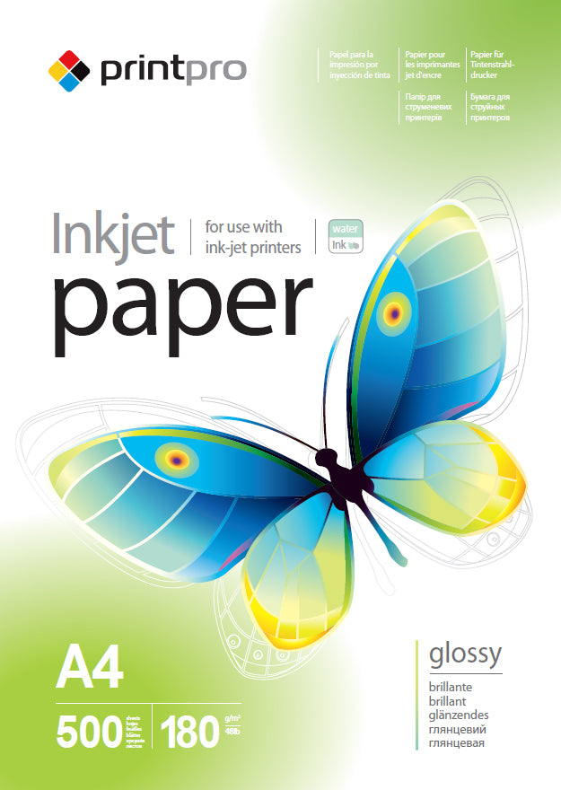 ColorWay PrintPro Photo Paper, 500 sheets, High Glossy, 150 g/m², A4