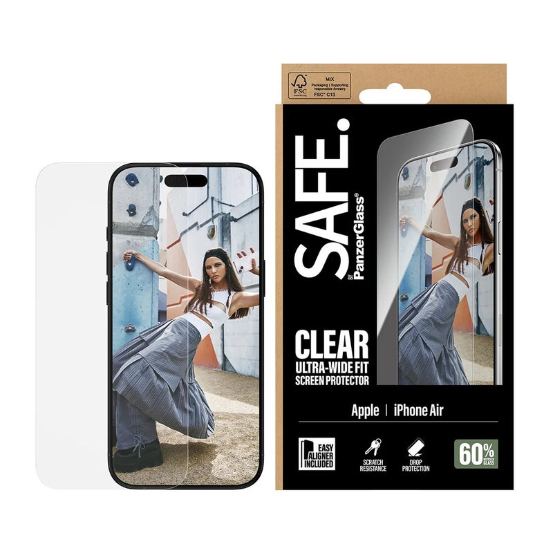 PanzerGlass Screen protector, Apple, iPhone Air, Transparent