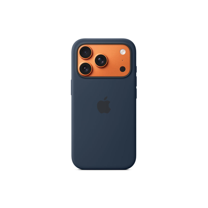 Apple iPhone 17 Pro Silicone Case with MagSafe – Midnight