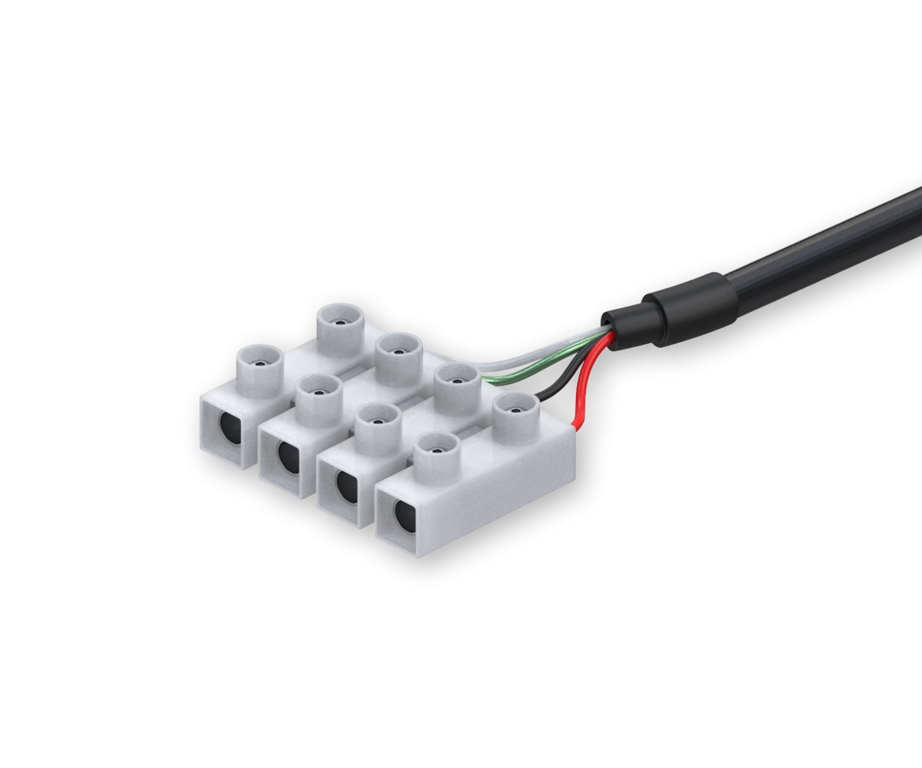Teltonika PR2FK20M — Power Cable with 4-way Screw Terminal