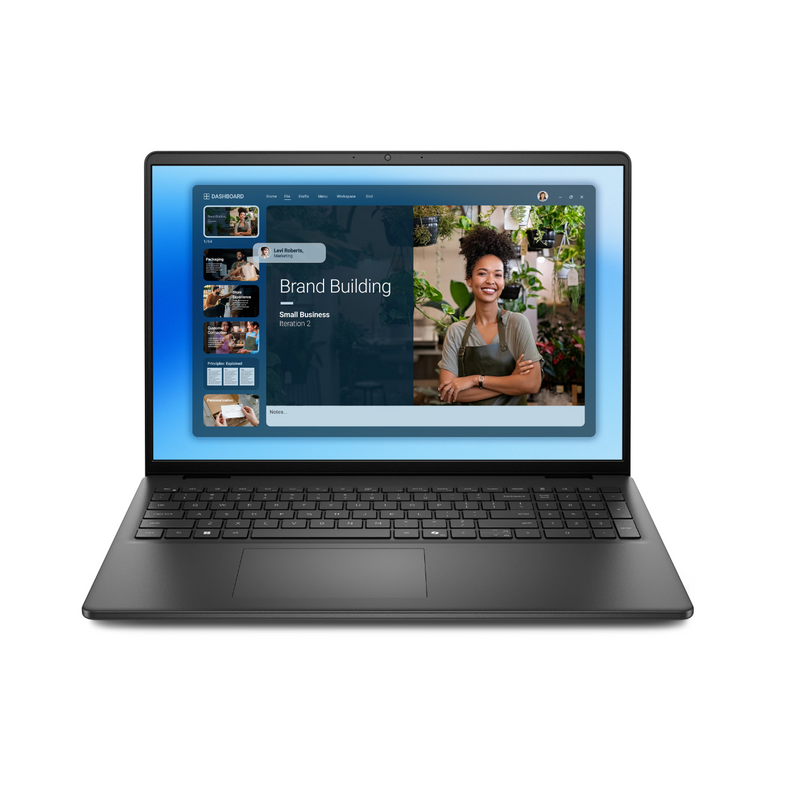 Dell DC16250, Carbon Black, 16 ", 1920 x 1200 pixels
