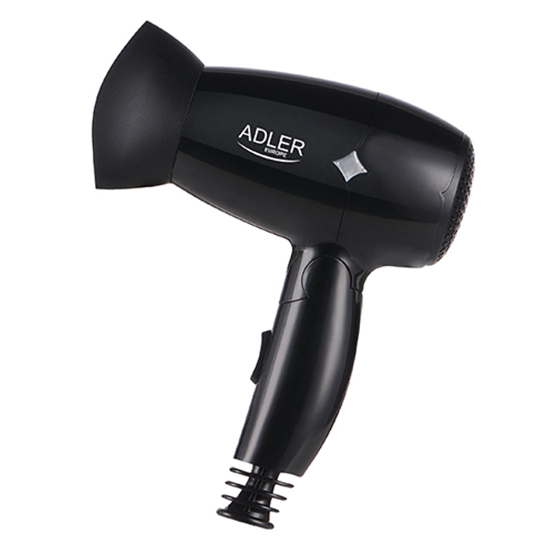 Adler AD 2251 — Hair Dryer, 1400 W, Number of temperature settings 2, Black