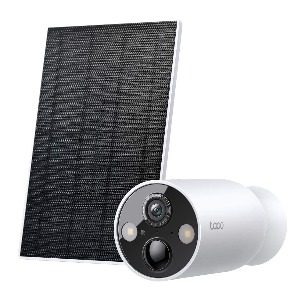TP-LINK C425 KIT — Solar-Powered Security Camera Kit, Bullet, 4 MP, F/2.1