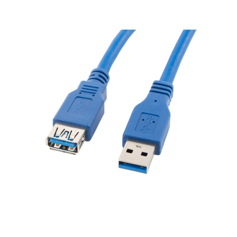 Lanberg CA-US3E-10CC-0030-B — USB-A 3.0 Cable, 3 m, USB Type-A to USB Type-A