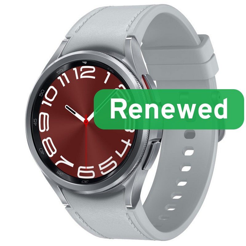 Samsung Renewed Grade A — Galaxy Watch 6 Classic BT 43mm (SM-R950N), Silver