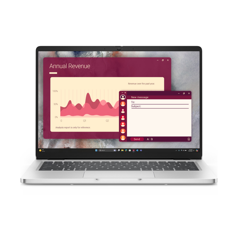 Dell Pro 14 PC14250, Platinum Silver, 14 ", IPS