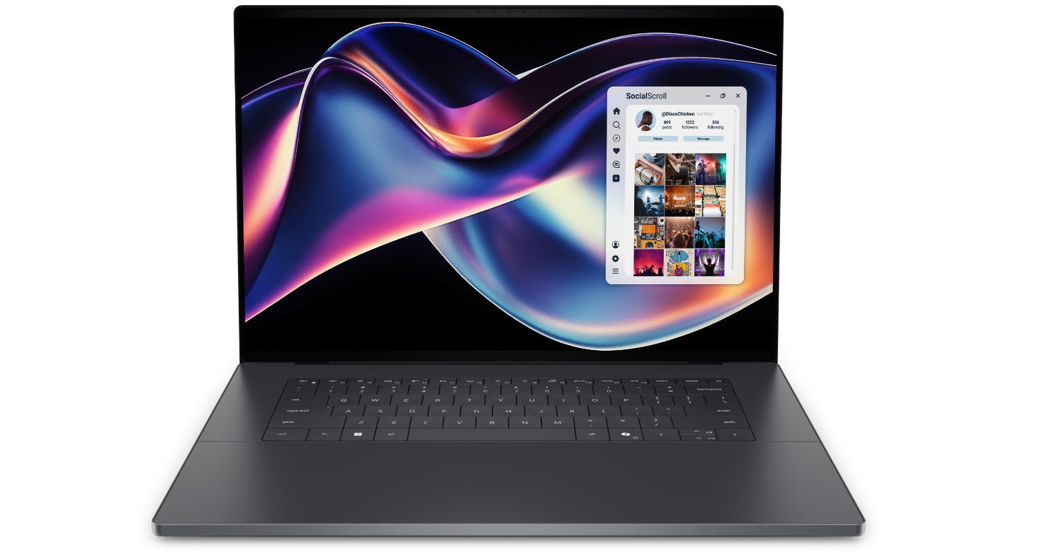 Dell XPS 16 DA16260, Graphite, 16 ", Touchscreen